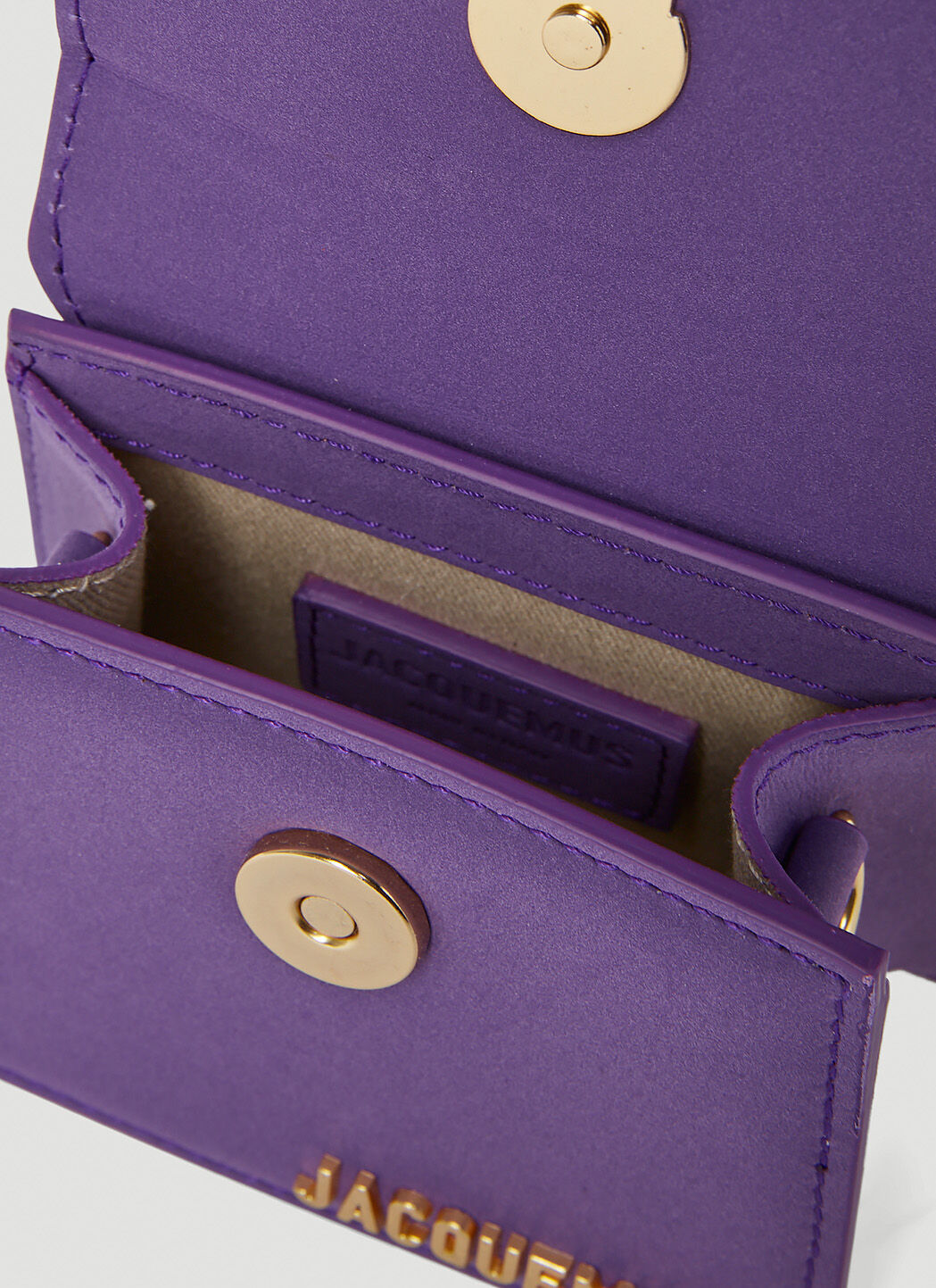 Jacquemus Women's' Le Chiquito Handbag in Purple | LN-CC®