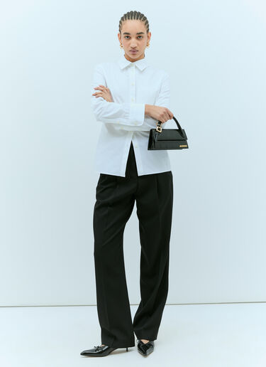 Jacquemus 르 치키토 롱 부클레 핸드백 블랙 jac0256066