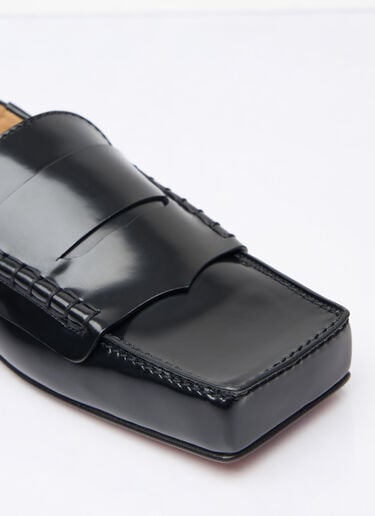 Les Mocassins Carre Loafers Jacquemus Les Mocassins Carre Loafers Black jac0258069