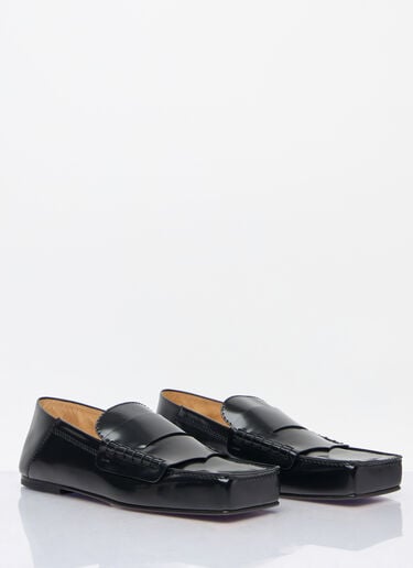 Les Mocassins Carre Loafers Jacquemus Les Mocassins Carre Loafers Black jac0258069