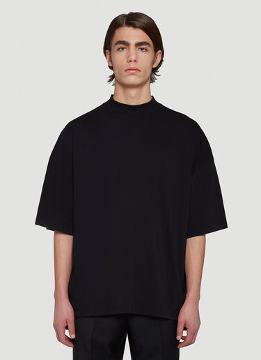 Oversized Short-Sleeved T-Shirt Jil Sander Oversized Short-Sleeved T-Shirt Black jil0143015