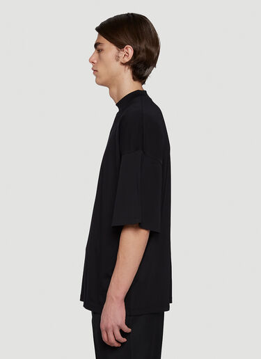 Oversized Short-Sleeved T-Shirt Jil Sander Oversized Short-Sleeved T-Shirt Black jil0143015
