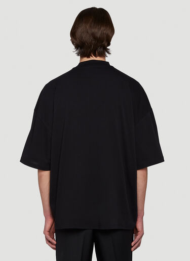 Oversized Short-Sleeved T-Shirt Jil Sander Oversized Short-Sleeved T-Shirt Black jil0143015