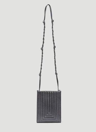 Tangle Quilted Small Shoulder Bag Jil Sander Tangle Quilted Small Shoulder Bag Black jil0243038