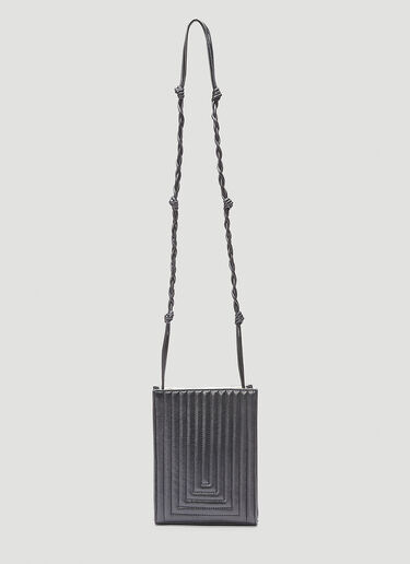 Tangle Quilted Small Shoulder Bag Jil Sander Tangle Quilted Small Shoulder Bag Black jil0243038