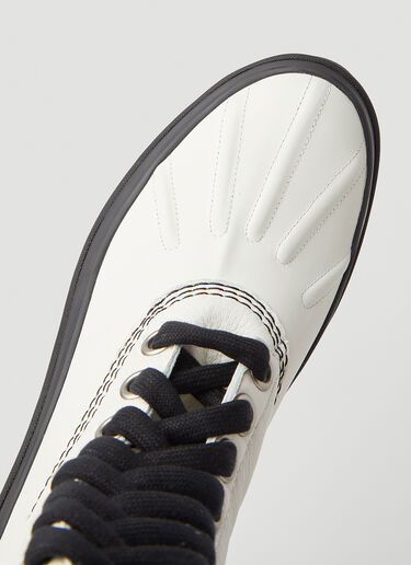 Jil Sander Lace-Up Boots White jil0245064