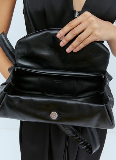 Large Cannolo Padded Crossbody Bag Jil Sander Large Cannolo Padded Crossbody Bag Black jil0254009