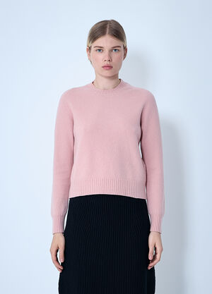 Jil Sander Wool Sweater Pink jil0262001