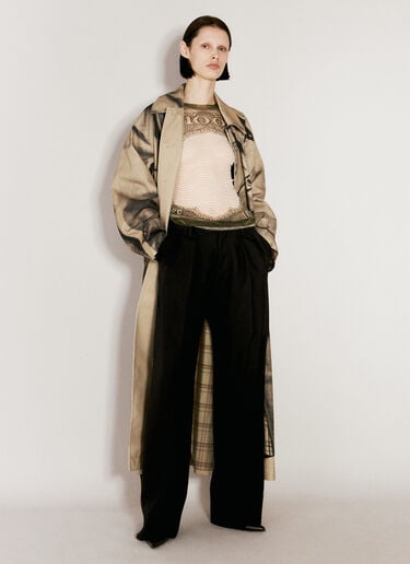 Cartouche Mesh Top Jean Paul Gaultier Cartouche Mesh Top Cream jpg0256006