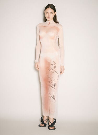 Le Classique Maxi Dress Jean Paul Gaultier Le Classique Maxi Dress Pink jpg0259022