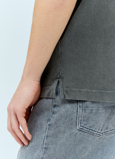 JW Anderson Anchor 刺绣Polo衫 灰 jwa0156005