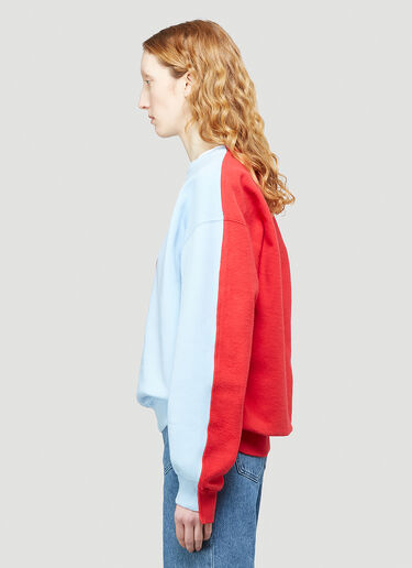 Deconstructed Fleece Sweatshirt JW Anderson Deconstructed Fleece Sweatshirt Blue jwa0244004
