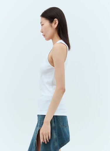 앵커 자수 탱크탑 JW Anderson 앵커 자수 탱크탑 화이트 jwa0257013