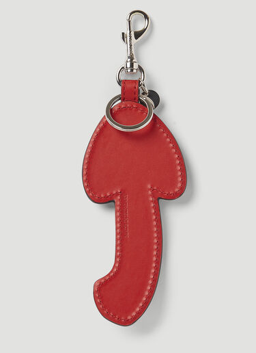 JW Anderson Mushroom Keyring Red jwa0346023