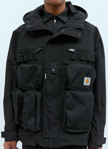 Junya Watanabe 카고 재킷 블랙 jwn0154007