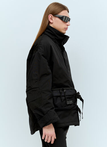 Junya Watanabe 립스톱 재킷 블랙 jwn0154009