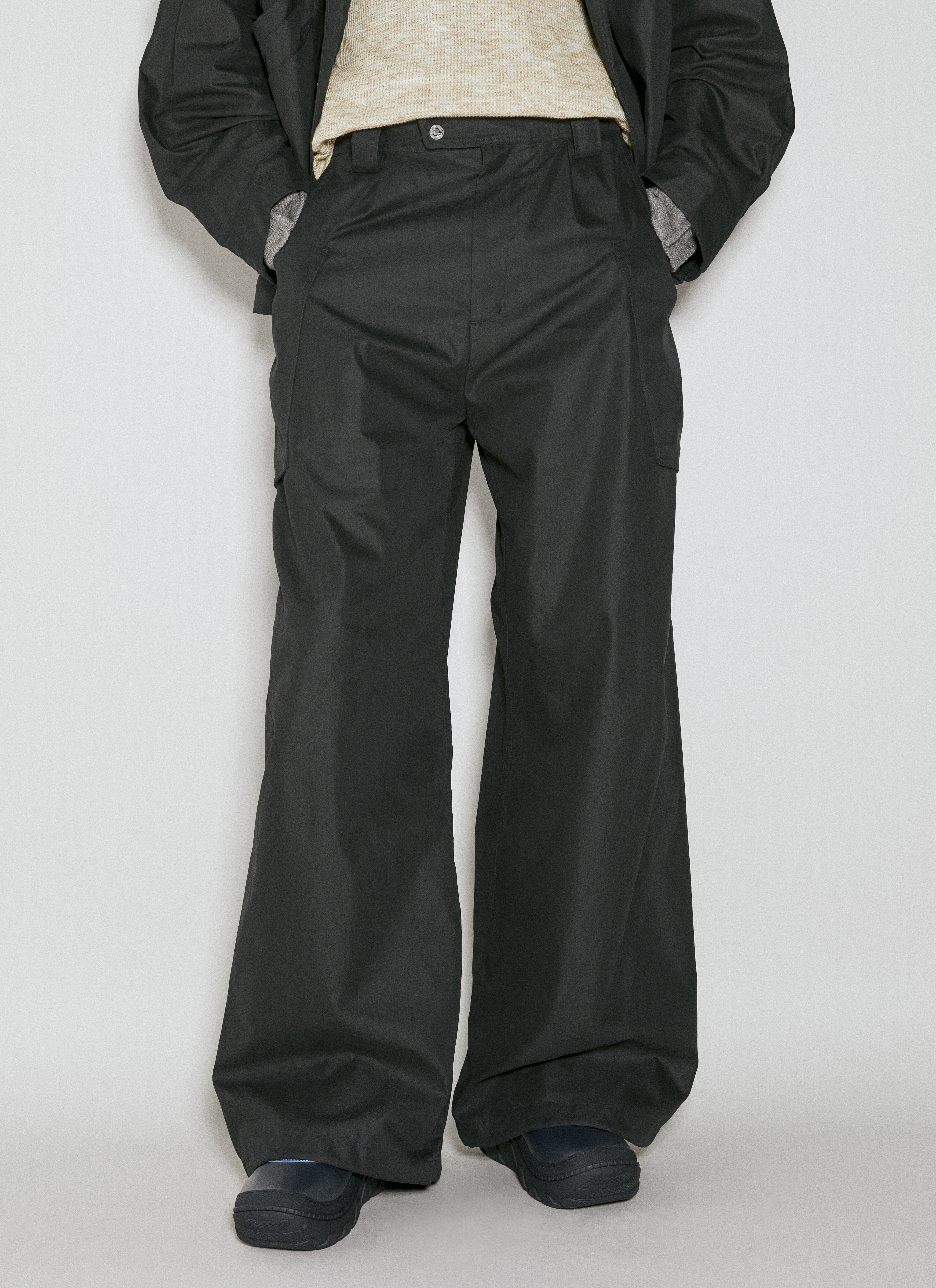 Kiko Kostadinov Men's' Meno Loose Pants in Black | LN-CC®