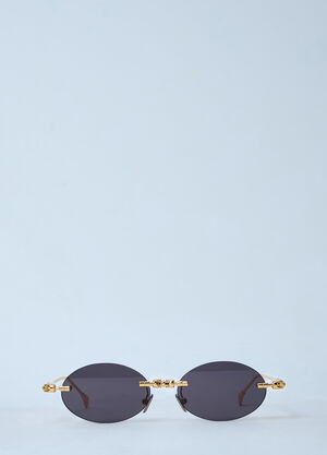 Kuboraum H62 52-15 Sunglasses Gold kub0361003