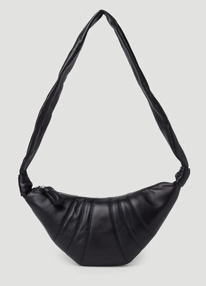 Lemaire Small Croissant Shoulder Bag Black lem0252018