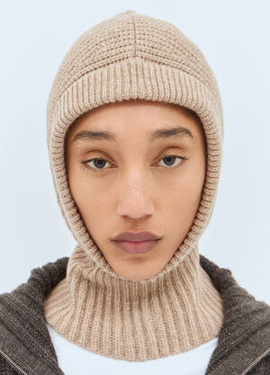 Lemaire Wool Balaclava Beige lem0258038