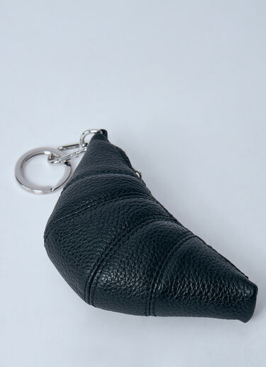 Mini Croissant Keyring Lemaire Mini Croissant Keyring Black lem0360002