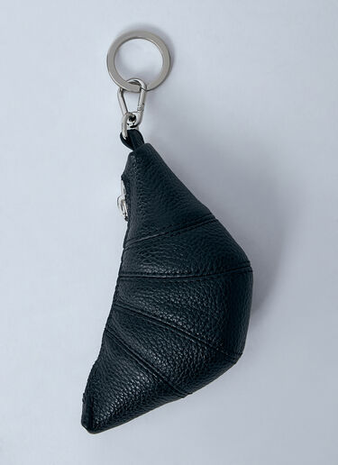 Lemaire Mini Croissant Keyring Black lem0360002