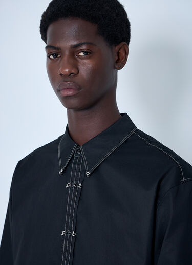 Embellished Metal Shirt Lemaire Embellished Metal Shirt Black lem0360018