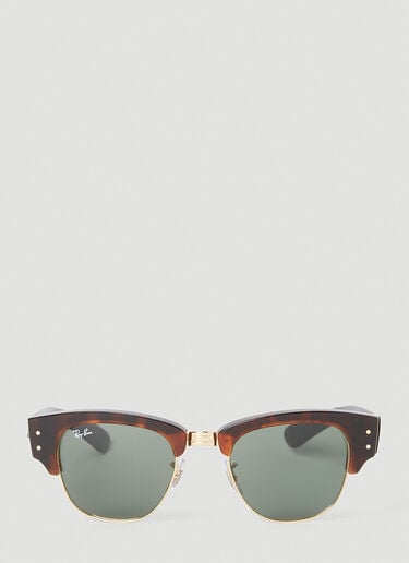 메가 클럽마스터 선글라스 Ray-Ban 메가 클럽마스터 선글라스 브라운 lrb0353002