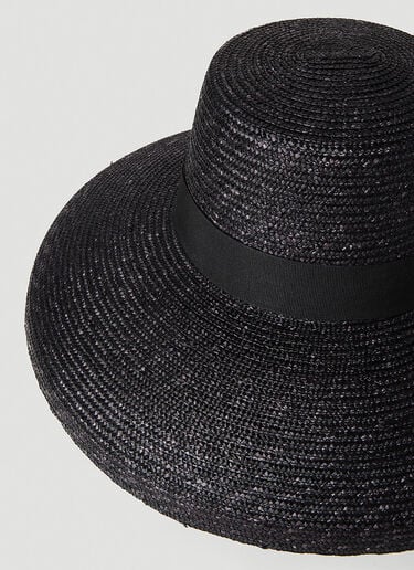 Corona Raffia Hat Max Mara Corona Raffia Hat Black max0252033