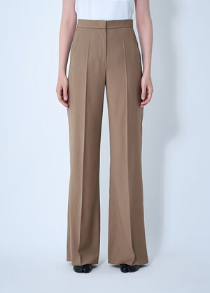 Max Mara Wool Pants Brown max0261002