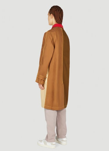 拼色大衣 Marni x Carhartt 拼色大衣 棕色 mca0250006