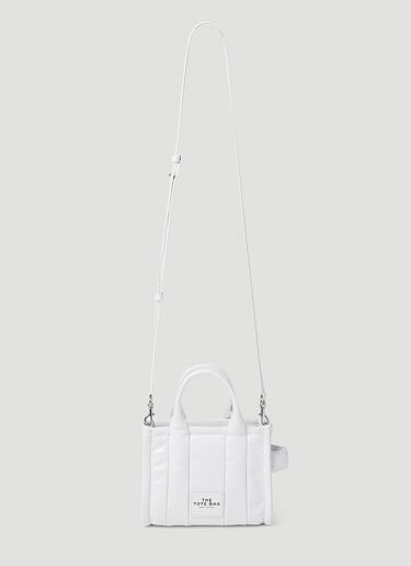 Marc Jacobs 샤이니 크링클 마이크로 토트백 화이트 mcj0253008