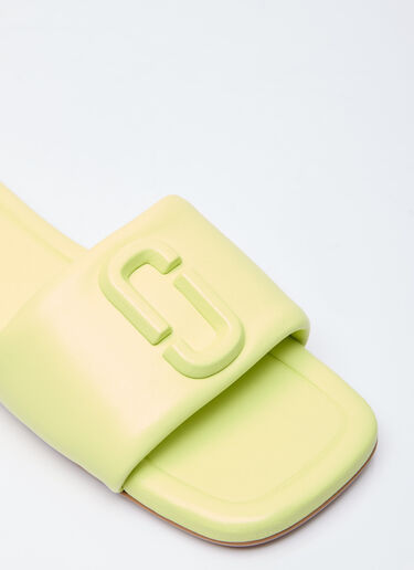 The J Marc 皮革拖鞋 Marc Jacobs The J Marc 皮革拖鞋 绿 mcj0255001