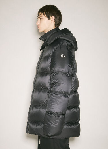 후드 사이클로픽 코트 Moncler x Rick Owens 후드 사이클로픽 코트 블랙 mcs0358008