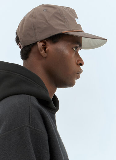 Metal Logo Baseball Cap Metalwood Studio Metal Logo Baseball Cap Brown met0156007