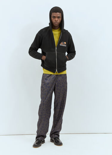 Sunshine Zip-Up Hooded Sweatshirt Metalwood Studio Sunshine Zip-Up Hooded Sweatshirt Black met0156010