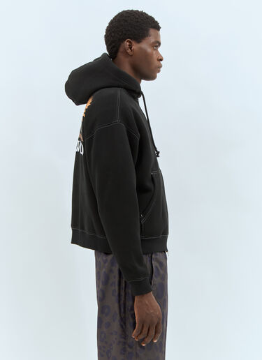 Sunshine Zip-Up Hooded Sweatshirt Metalwood Studio Sunshine Zip-Up Hooded Sweatshirt Black met0156010