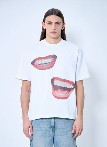 Oversized Smile T-Shirt Metalwood Studio Oversized Smile T-Shirt White met0158002