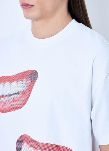 Oversized Smile T-Shirt Metalwood Studio Oversized Smile T-Shirt White met0158002