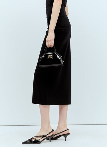 Patent Leather Mini Bag Miu Miu Patent Leather Mini Bag Black miu0255028
