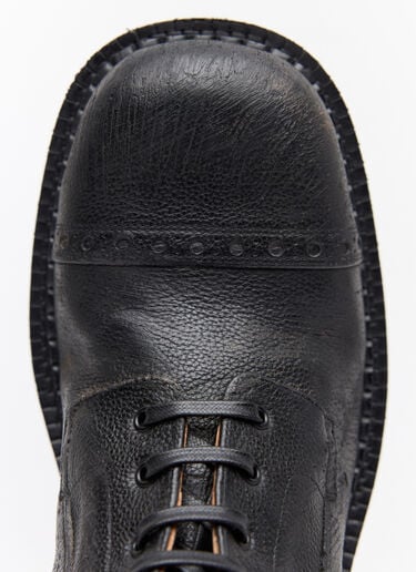 High Leather Boots Miu Miu High Leather Boots Black miu0258041