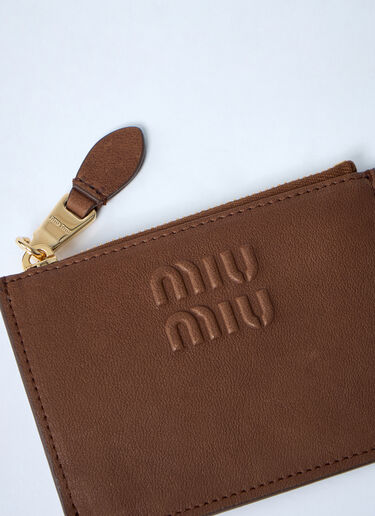 Leather Cardholder Miu Miu Leather Cardholder Beige miu0261026
