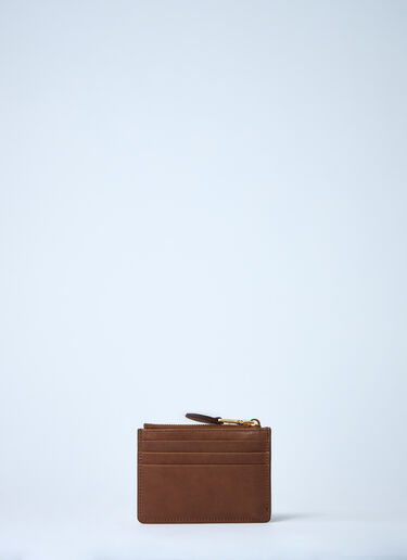 Miu Miu Leather Cardholder Beige miu0261026