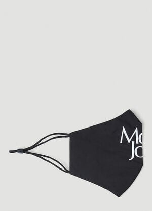 More Joy Logo Print Face Mask Black mjy0347066