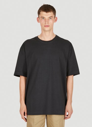 Four Stitch Oversized T-Shirt Maison Margiela Four Stitch Oversized T-Shirt Grey mla0149050
