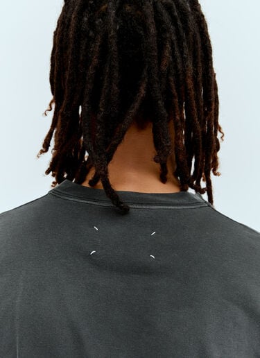 Reverse Logo T-Shirt Maison Margiela Reverse Logo T-Shirt Black mla0155009