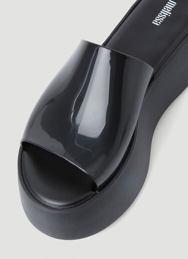 Becky Platform Sandals Melissa Becky Platform Sandals Black mls0248003