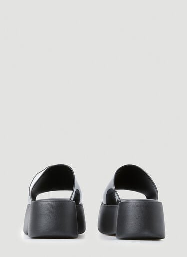 Becky Platform Sandals Melissa Becky Platform Sandals Black mls0248003