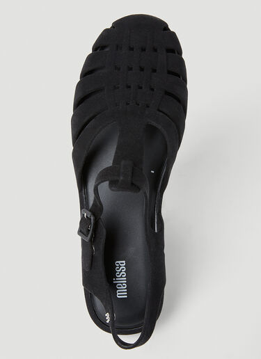 Possession Velvet Sandals Melissa Possession Velvet Sandals Black mls0254005