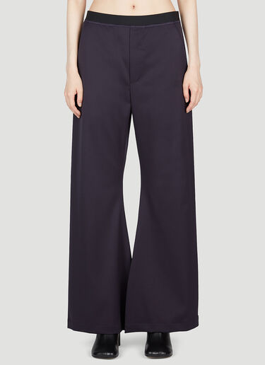 MM6 Maison Margiela Oversized Suit Pants Navy mmm0253014